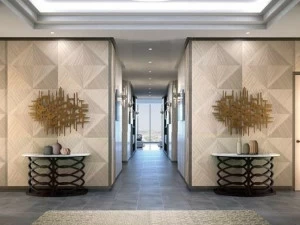 Carpanelli Деревянный консольный стол в стиле полумесяца в современном стиле Original lifestyle Mb63