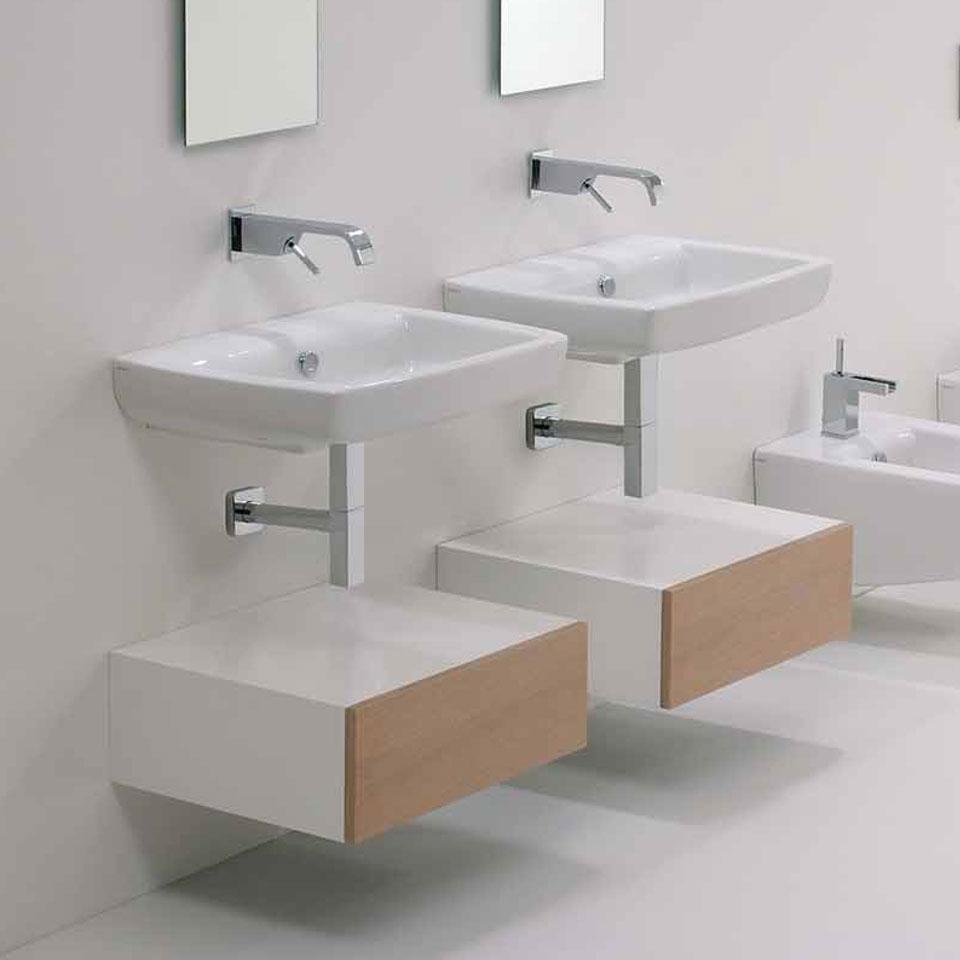 BRLAV8013 Подвесная раковина настенная GSG CERAMIC BRIO - Вид №4