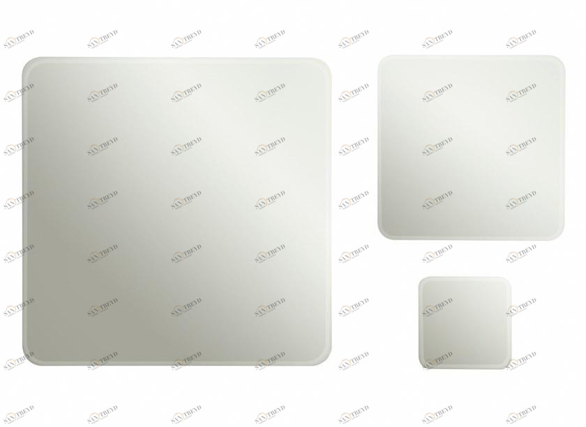 Tonin Casa Квадратное настенное зеркало sun-id-1436825