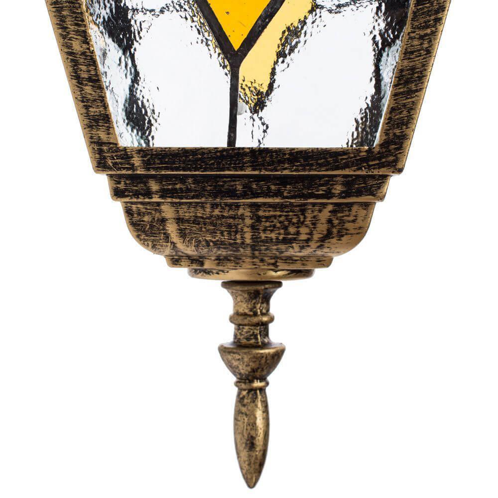 Уличный настенный светильник коричневый Arte Lamp Bremen A1012AL-1BN ARTE LAMP BREMEN, ПОД СТАРИНУ, ФОНАРЬ 00-3897323 Коричневый;прозрачный  - Вид №3