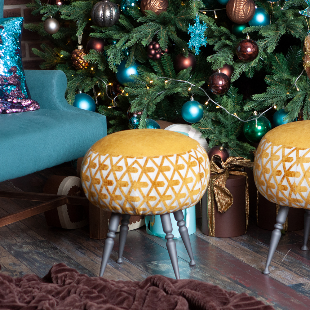 14036 Банкетка Конте Голд BOGACHO 4627174554113