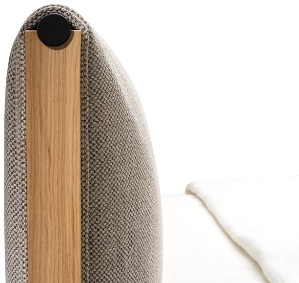 Zanotta Двуспальная кровать с мягким изголовьем sun-id-1431454 - Вид №2