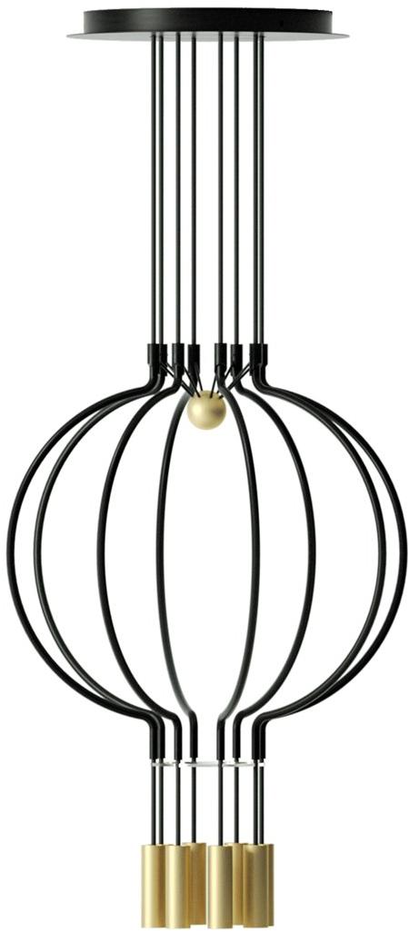 AXOLIGHT Металлический светодиодный подвесной светильник Liaison sun-id-1434090 - Вид №1