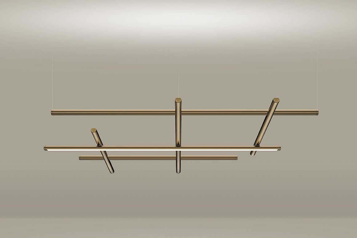 Алюминиевый светодиодный подвесной светильник Panzeri Hilow ARCH-00145728 - Вид №6