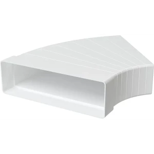 Колено разноугловое Fonet 60x204 мм пластик