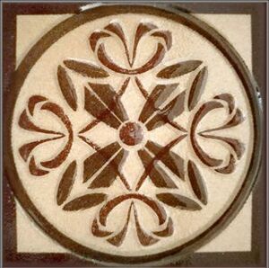 Вставка Багдат беж 70х70