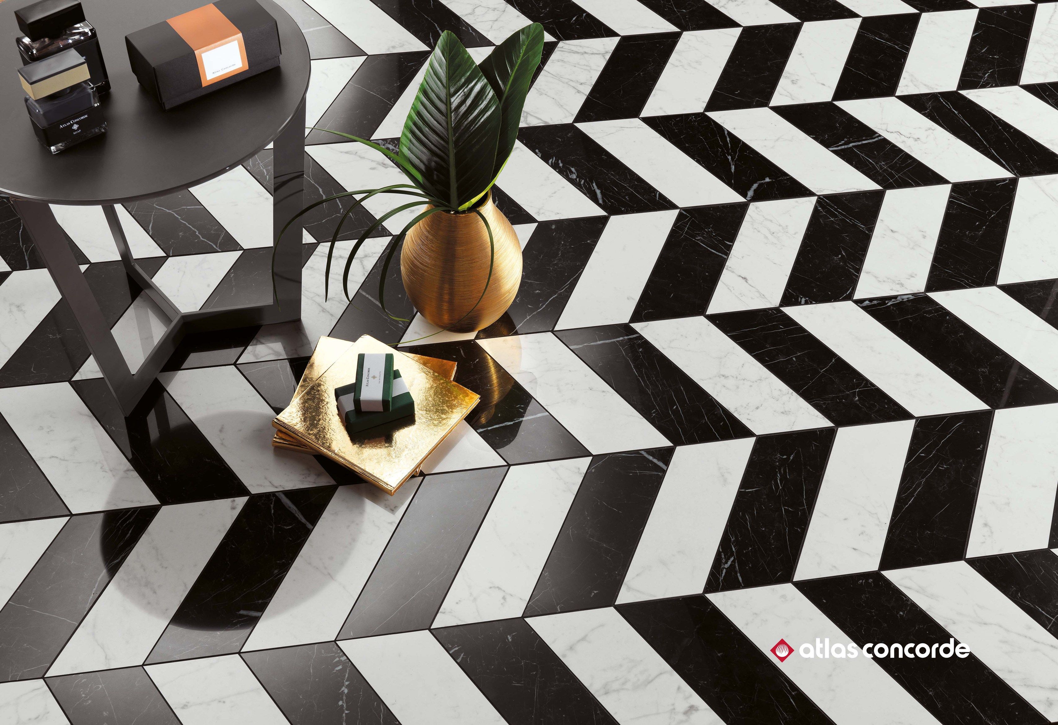 Мраморный эффект белая паста керамический пол Atlas Concorde Marvel Stone ARCH-00038211 - Вид №8