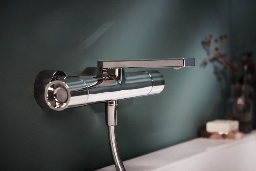 E73110-CP Настенный термостатический смеситель для ванны/душа Jacobdelafon COMPOSED Santreyd - Вид №1