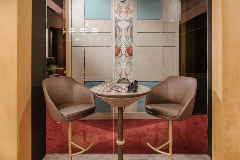 Vismara Design Круглый шахматный стол Luxury entertainment sun-id-1513944 - Вид №3