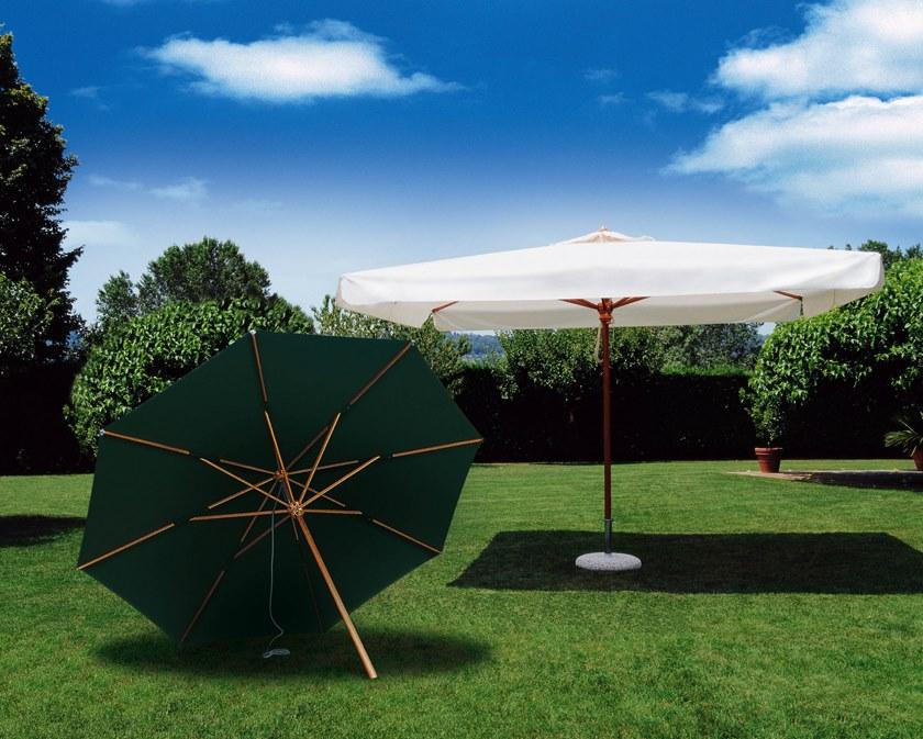 Scolaro Parasol Прямоугольный зонт из ироко Palladio C3040 pas/c3030 pas - Вид №1