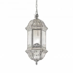 Подвесной светильник Ideal Lux Marrakech SP2 IDEAL LUX ДИЗАЙНЕРСКИЕ, MARRAKECH 275684 Серебро