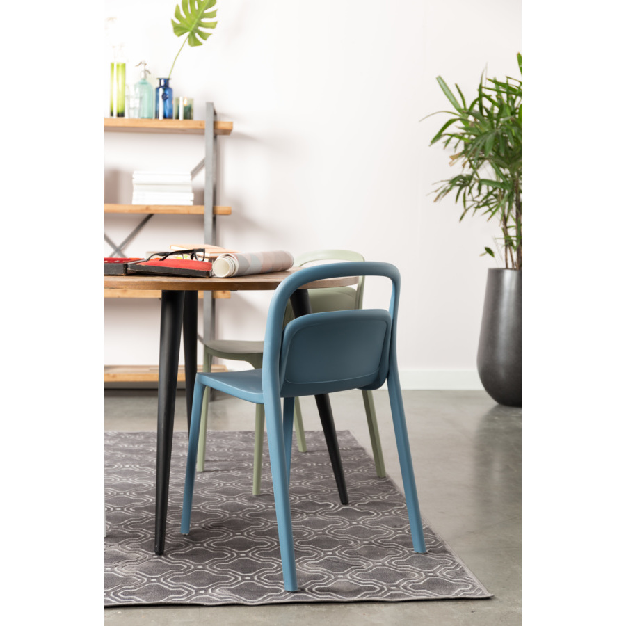 Ковер Feike 160x230 серый White Label Living 6000174 - Вид №1