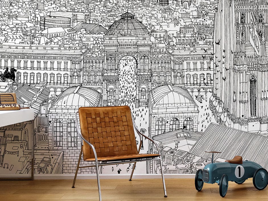 Перспективные обои ПВХ бесплатно, экологически чистые, моющиеся WallPepper коллекция 2021 ARCH-00039440