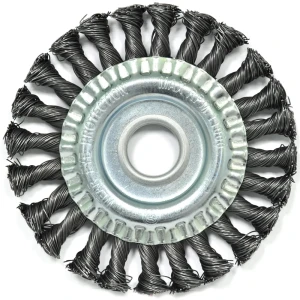 Щетка для УШМ дисковая Elitech 1820.073400 сталь 125 мм
