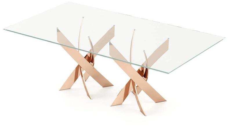 Laskasas Прямоугольный обеденный стол из стекла sun-id-1357033 - Вид №1