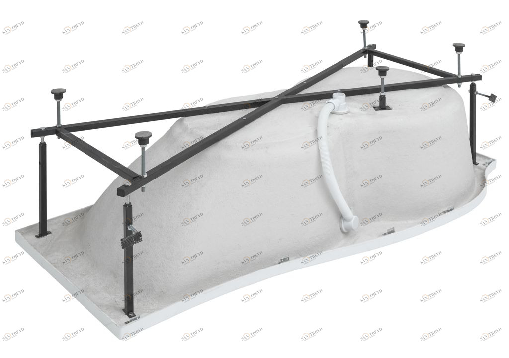 Каркас сварной для акриловой ванны Aquanet Nicol 170x85 L 00204015