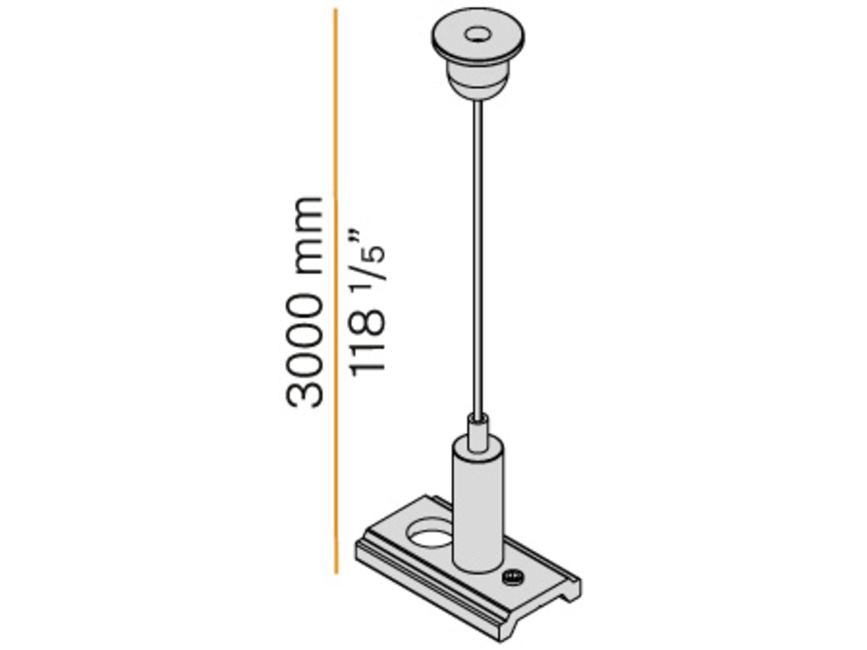 Заливка формы алюминия Сид освещения следа Panzeri Astoria ARCH-00030420 - Вид №10