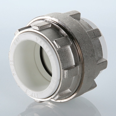 VTp.763.0.040 Фитинг полипропиленовый – муфта разъемная Valtec 40 мм  - Вид №12