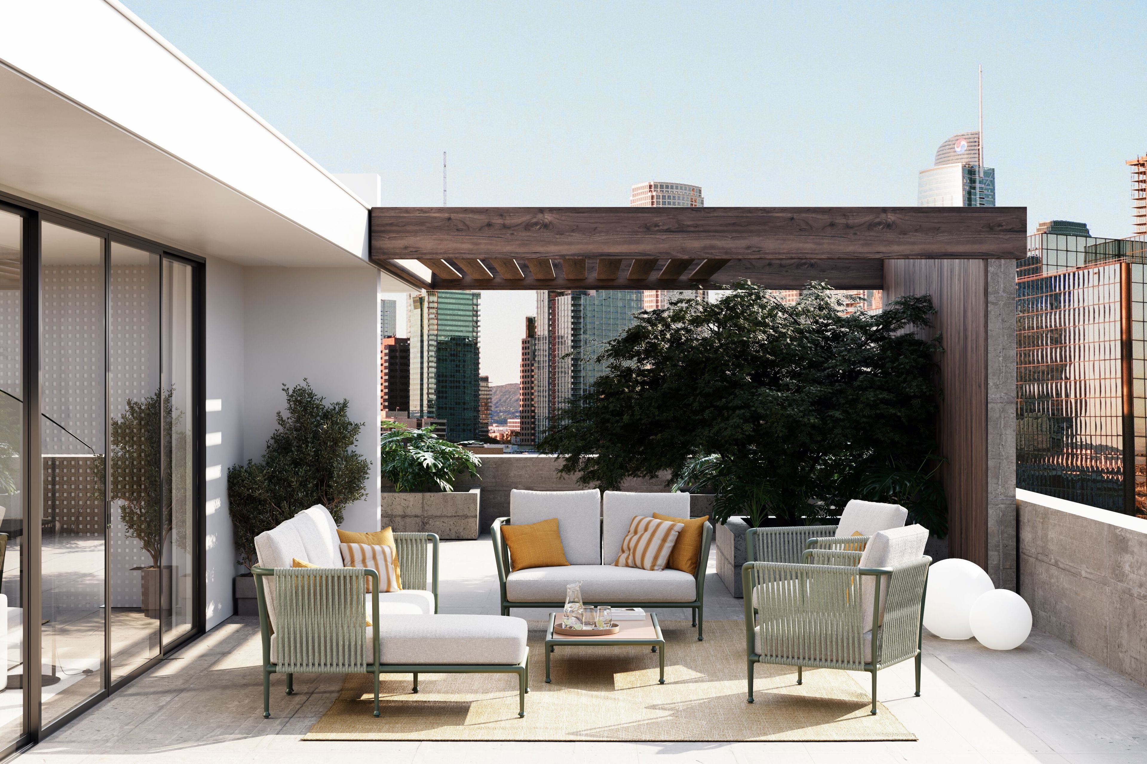 Садовое кресло с подлокотниками Unopiù Treble ARCH-00074536 - Вид №1