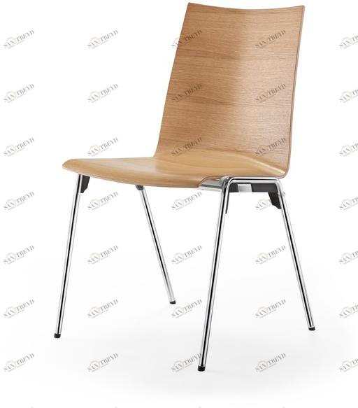 rosconi Стул штабелируемый из фанерованной древесины Logochair sun-id-1516405