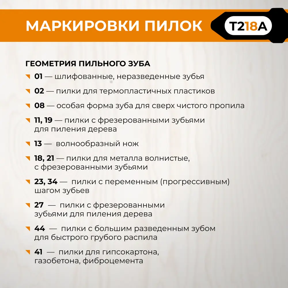 Пилка для электролобзика по стали Rage T218A чистый рез, 2 шт STLM-2171622 - Вид №4