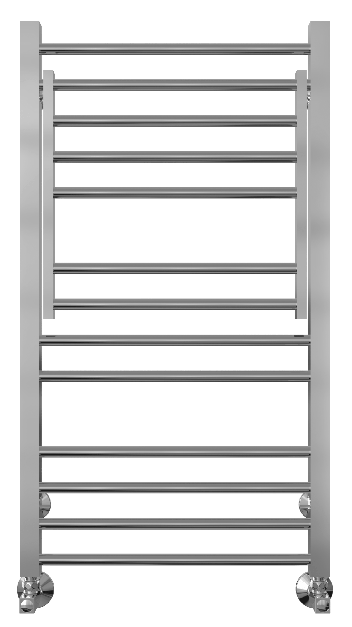 4620768884566 СТАНДАРТ Валенсия люкс П13 450х860 (4+4+5) Полотенцесушитель TERMINUS Нержавеющая сталь - Вид №1