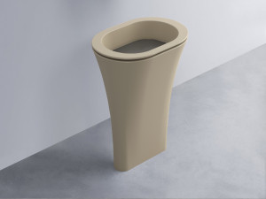 AMLA65-AV+AMPILO-FN+AMCOLO-AV Раковина Amedeo Ovale отдельностоящая cielo Enjoy + Amedeo