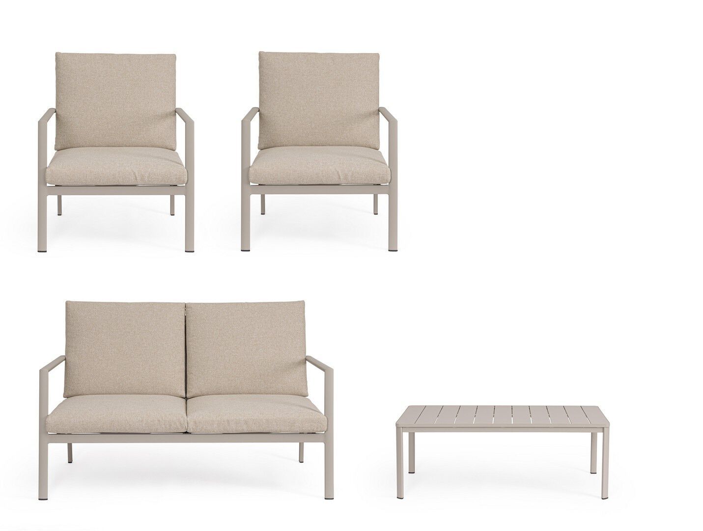 Гостиная алюминиевый сад набор BIZZOTTO Konnor ARCH-00083679 - Вид №34