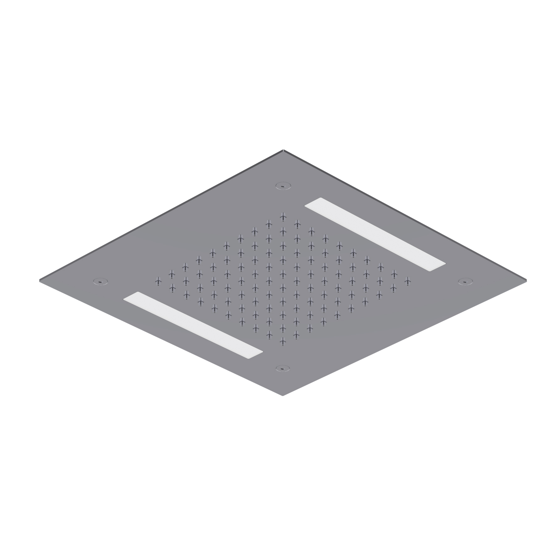 75IP04 Хромотерапия - Встроенная душевая лейка из нержавеющей стали с хромотерапией Ritmonio Shower heads