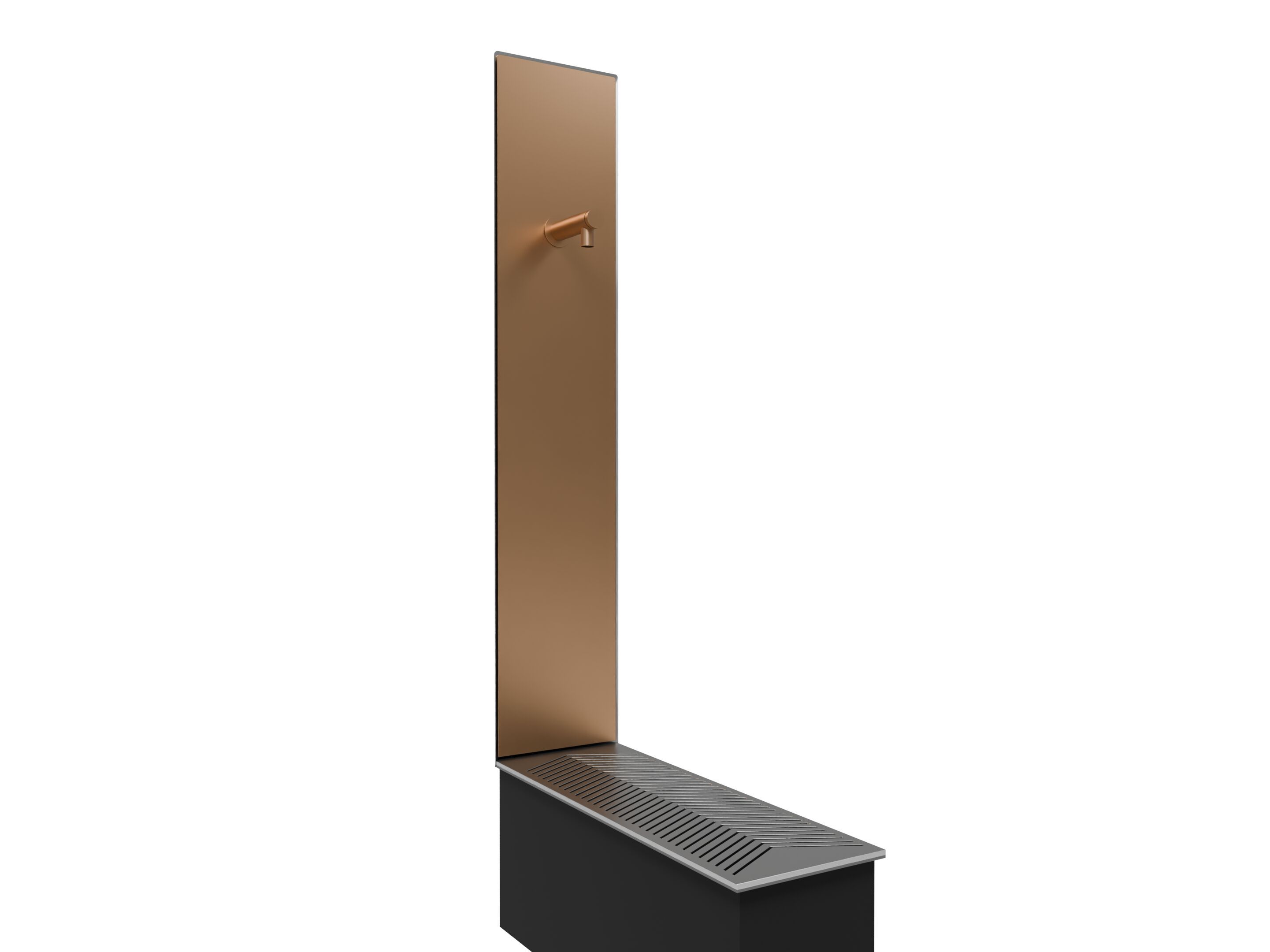 Фонтан из оцинкованной стали Studio Città киригами ARCH-00053699