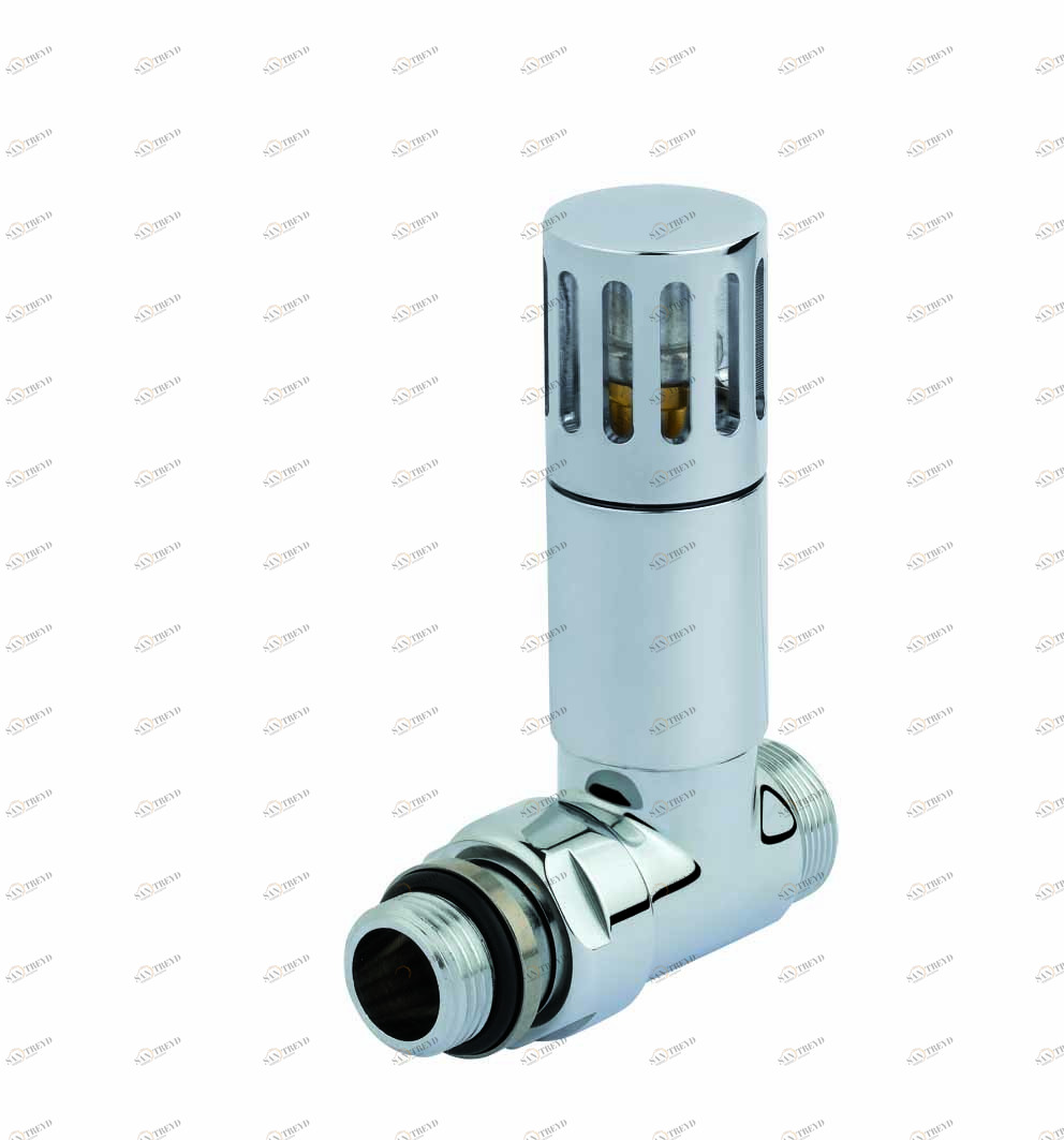 Carlo Poletti V325T10I Клапан термостатический угловой с подключением для стальной трубы 