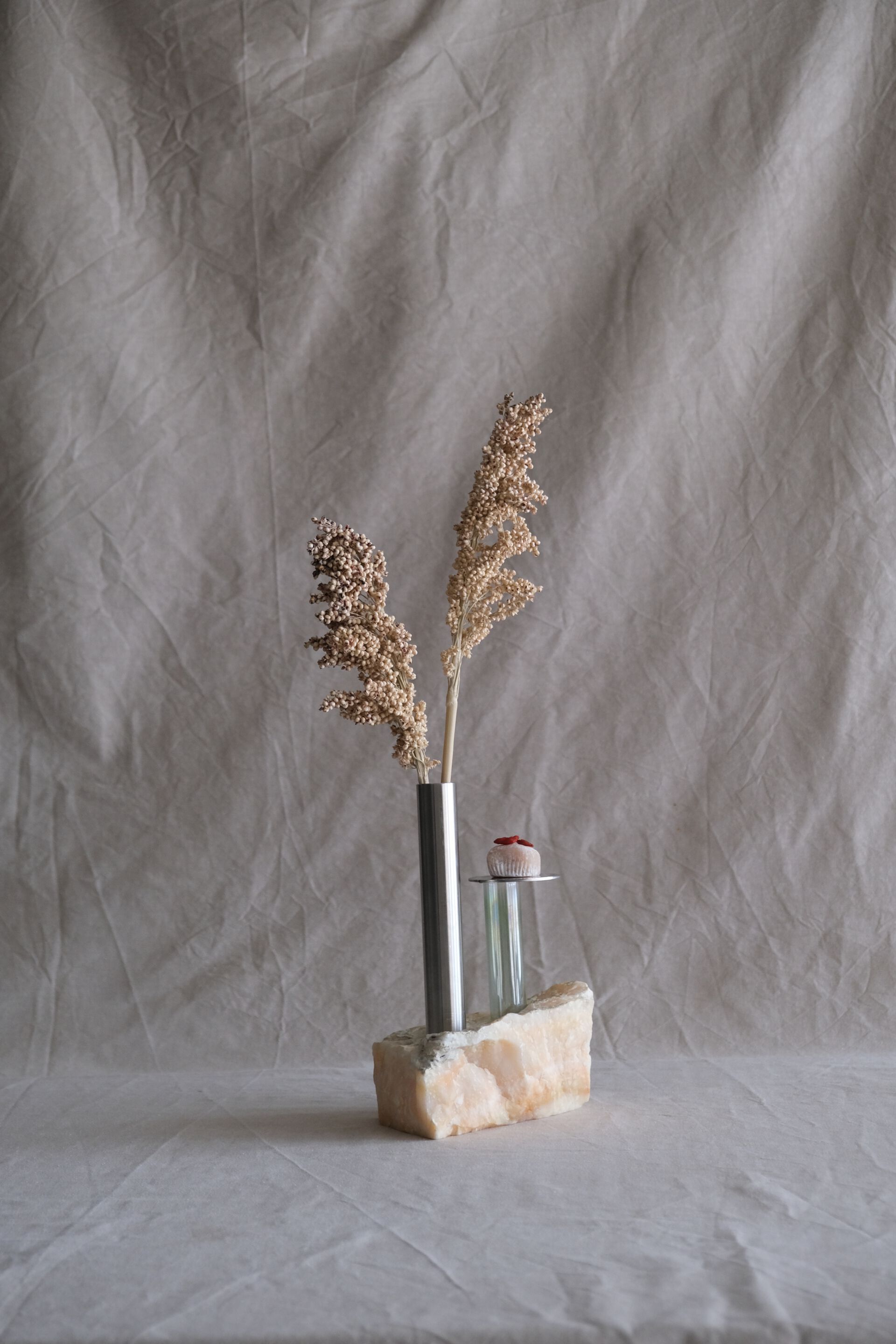 Оникс, нержавеющая сталь и боросиликатное выдувное стекло VESTA FURNITURE метеориты ARCH-00035433 - Вид №2