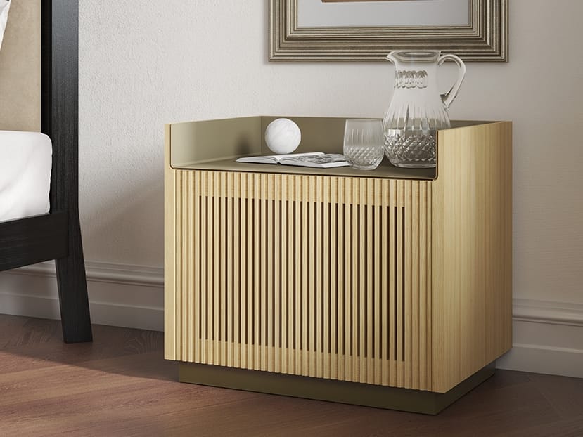 Деревянная квадратная тумбочка Punt Stockholm ARCH-00086244 - Вид №8