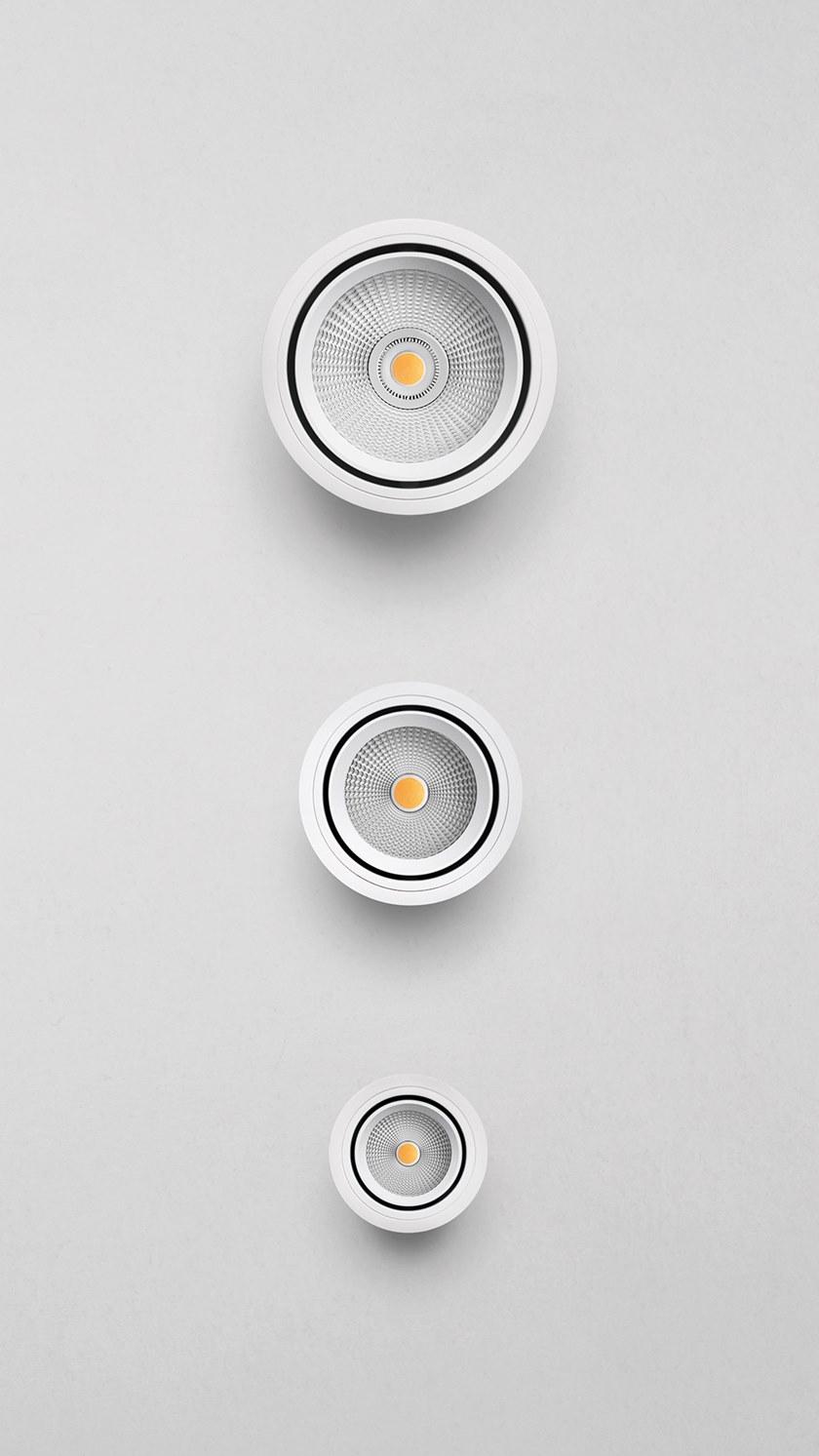 Arkoslight Регулируемый встраиваемый светодиодный светильник из алюминия Wellit sun-id-1464216 - Вид №11