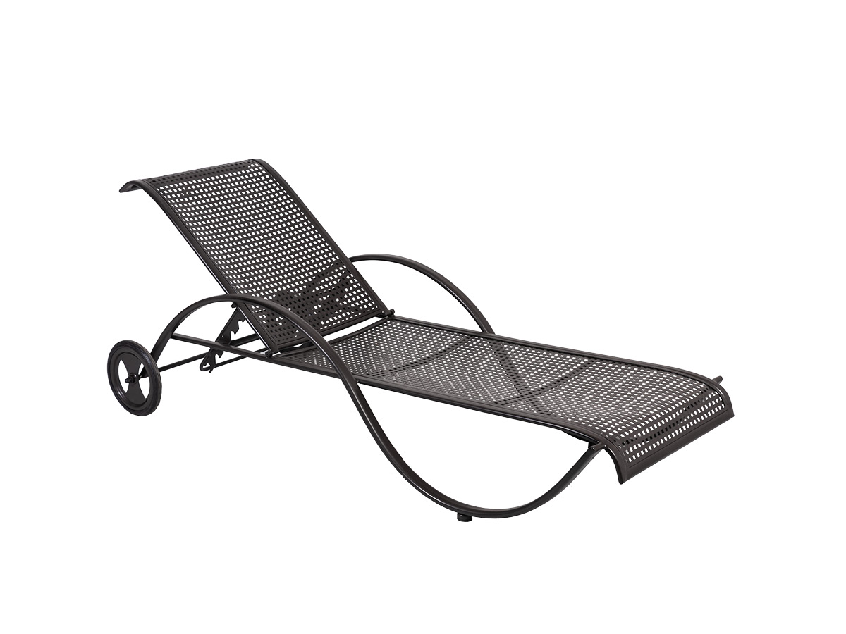 65.00.0108 Лежак Romeo marone под старину Mbm