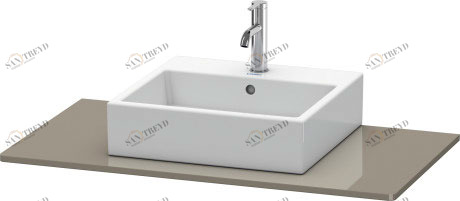 XS060E08989 XSquare Консоль Фланелево-серый глянцевый лак Duravit