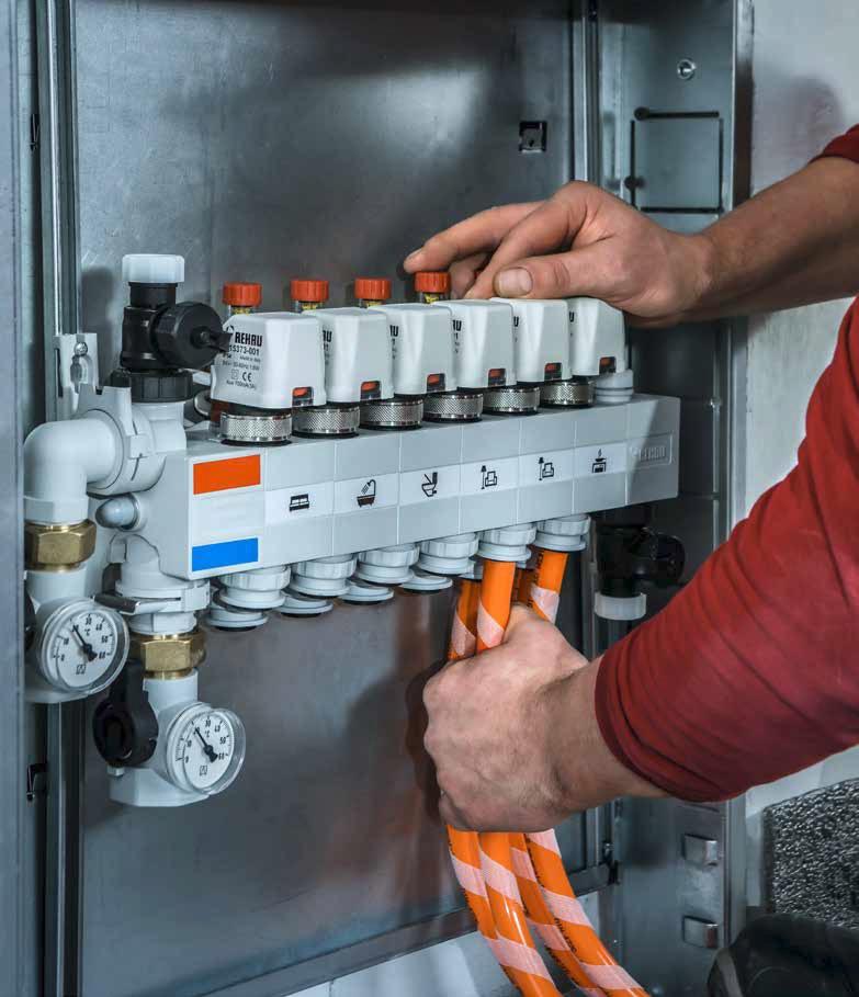 REHAU Коллектор из технополимера для излучающих систем Rautherm speed sun-id-1480963 - Вид №4