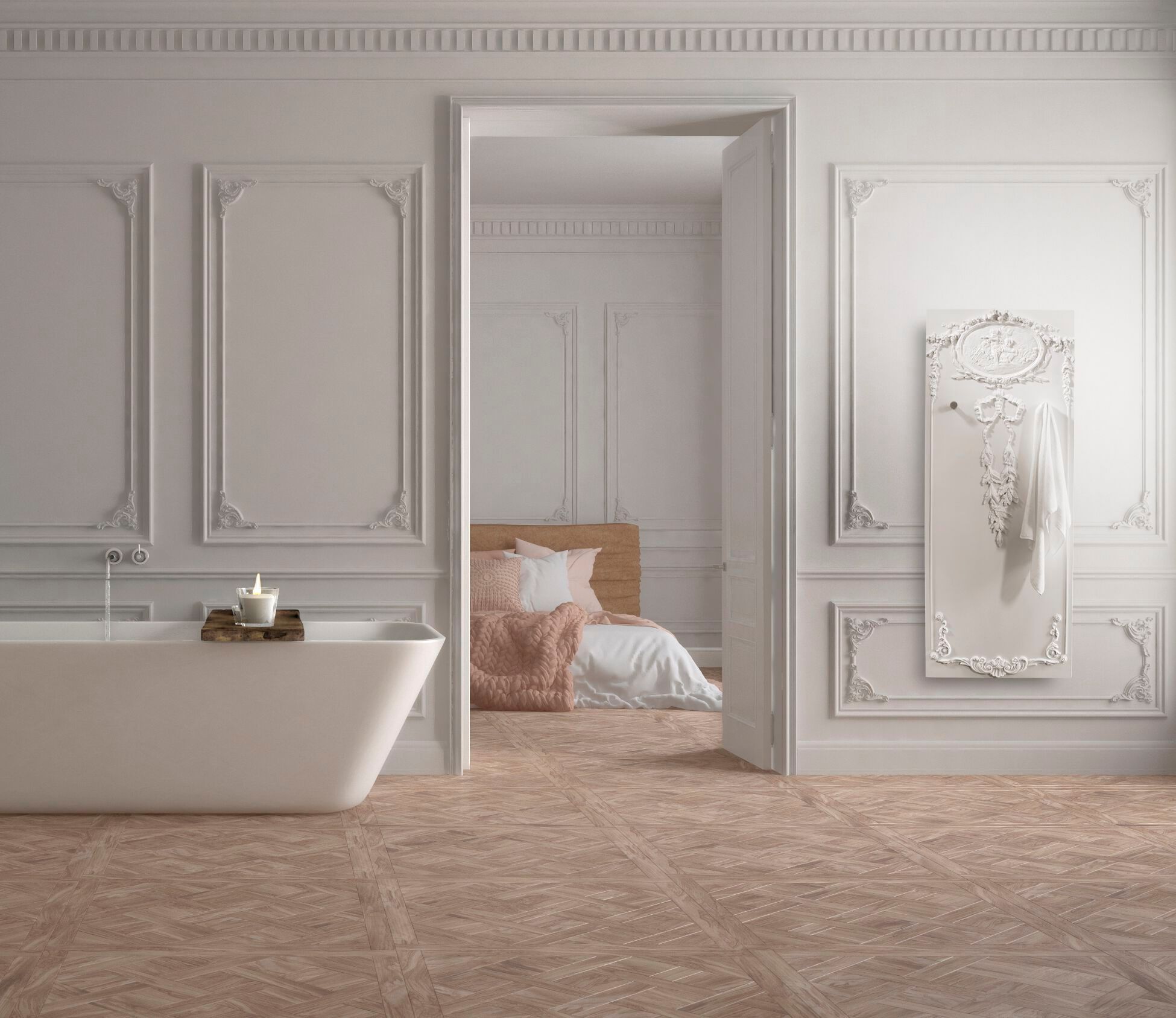 Полотенцесушитель Olycale® CINIER Sèche-Serviettes ARCH-00044826