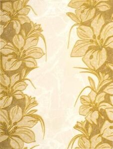 Фабрицио св. бежевый декор 02 25х33