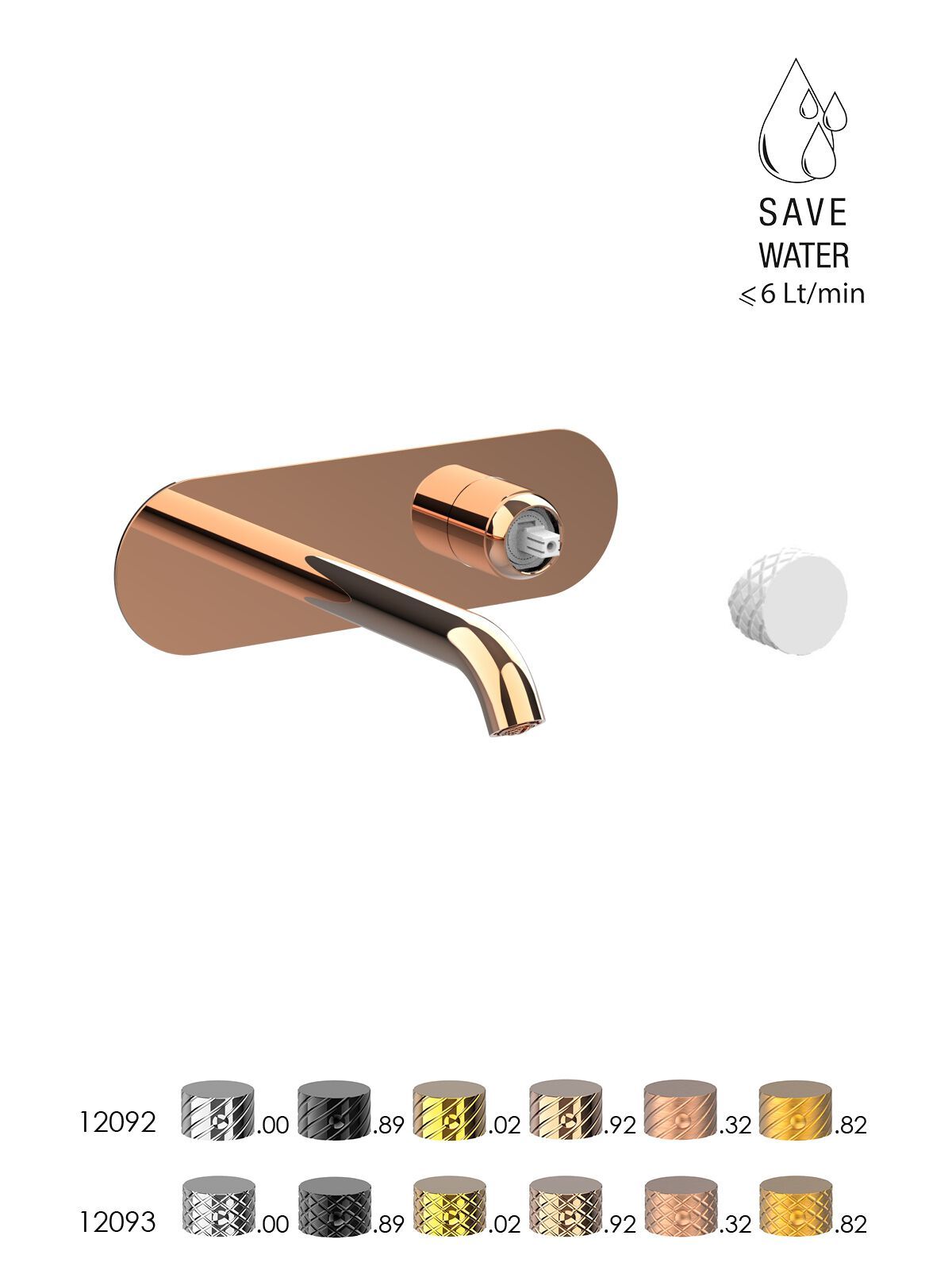 Настенный смеситель для раковины без слива Rubinetterie Frattini Pepe XLS ARCH-00133154 - Вид №6