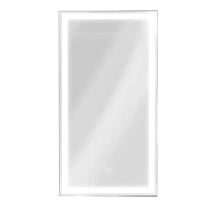 Шкаф зеркальный подвесной Montero Black LED с подсветкой 35x65 см цвет черный