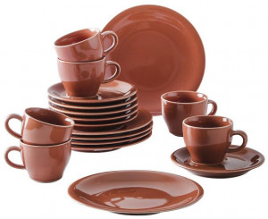 1T0419A93020W Homestyle кофейный сервиз 18tlg. сиена красный Kahla-porzellan