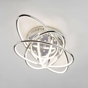 Потолочный светильник светодиодный хром Jupiter 90132/9 EUROSVET JUPITER 00-3890596 Хром