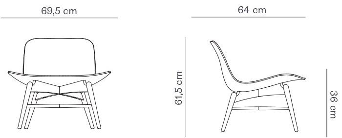 NORR11 Мягкое кожаное кресло Langue sun-id-1502983 - Вид №4