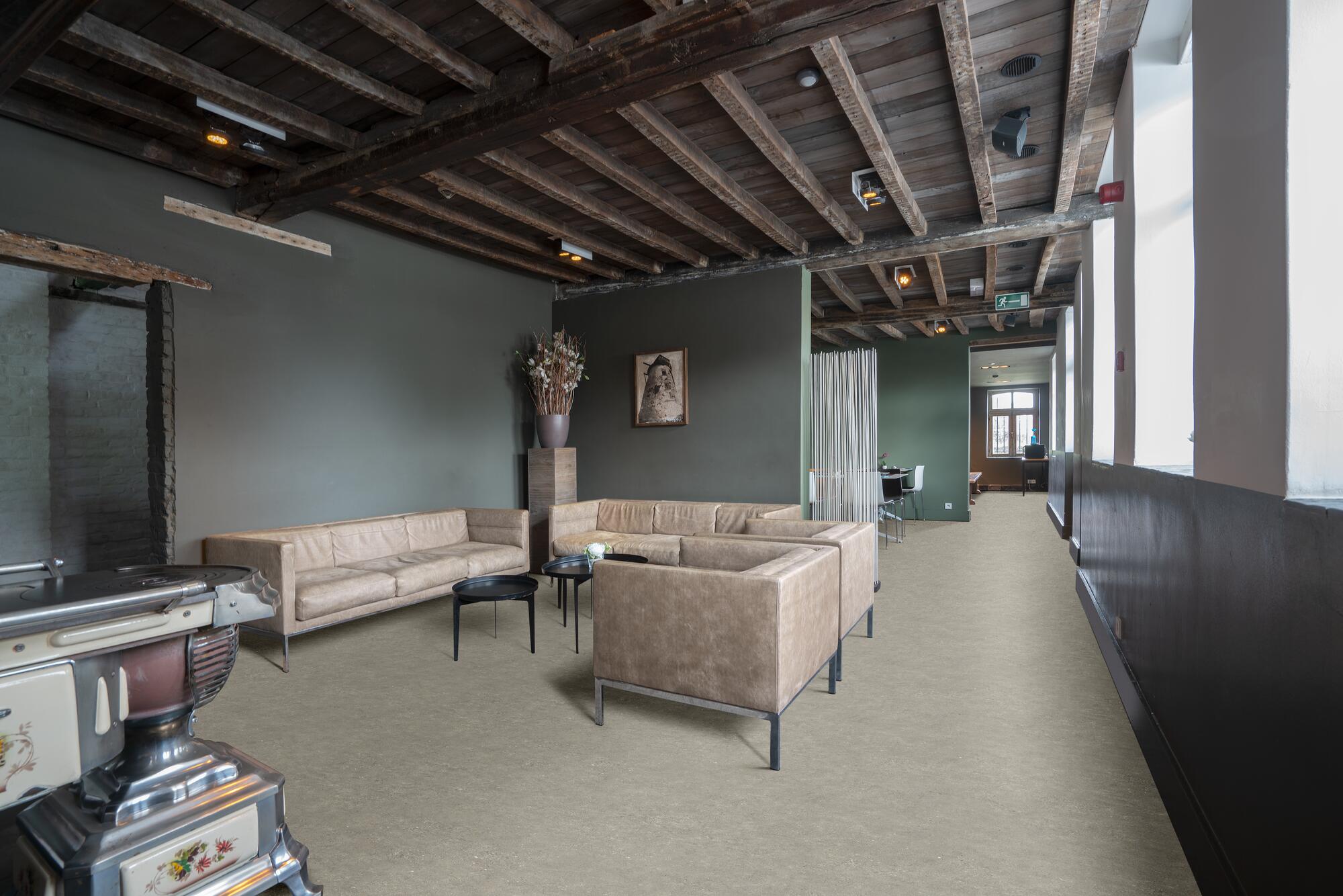 Противоскользящий виниловый пол с эффектом цемента BEAUFLOR Blacktex ARCH-00000659 - Вид №2