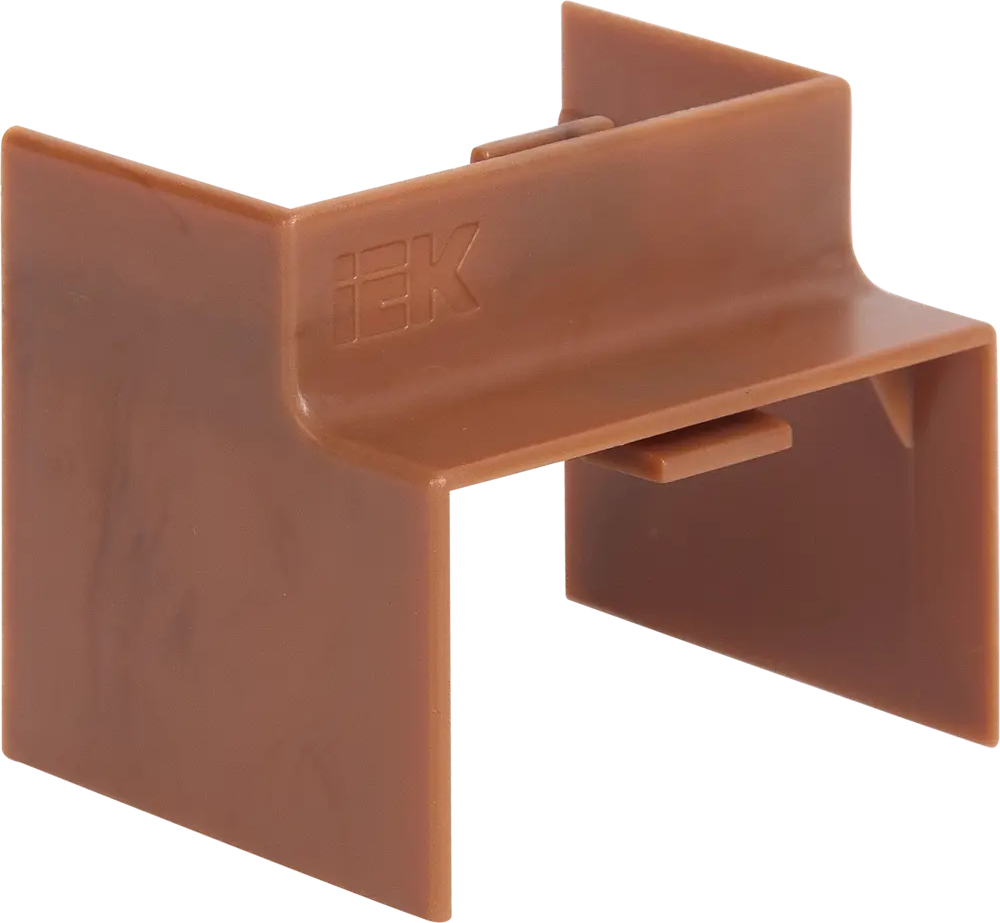 Внутренний угловой соединитель IEK для кабель-каналов 40×25 мм под дуб (4 шт) 82411405