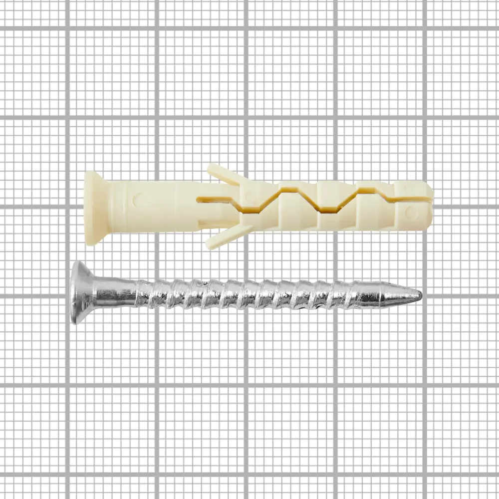 Дюбель-гвоздь SORMAT 6×40 мм с потайной манжетой (10 шт) 84257524 STLM-1583643 - Вид №3