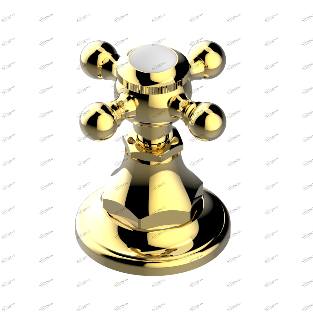 G25-50/4/VG Переключатель набортный 2 входа 3/4", один выход 3/4"и один выход 1x1/2" Thg-paris 1900 Золото G25 50/4/VG CAT.F