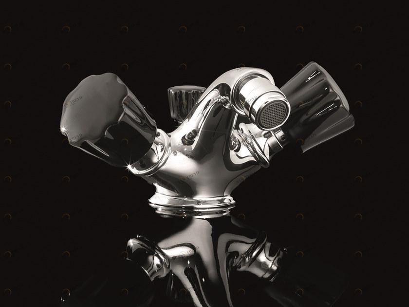 Devon&Devon Смеситель для биде на одно отверстие на террасе Black morris Ddmrbl320cr