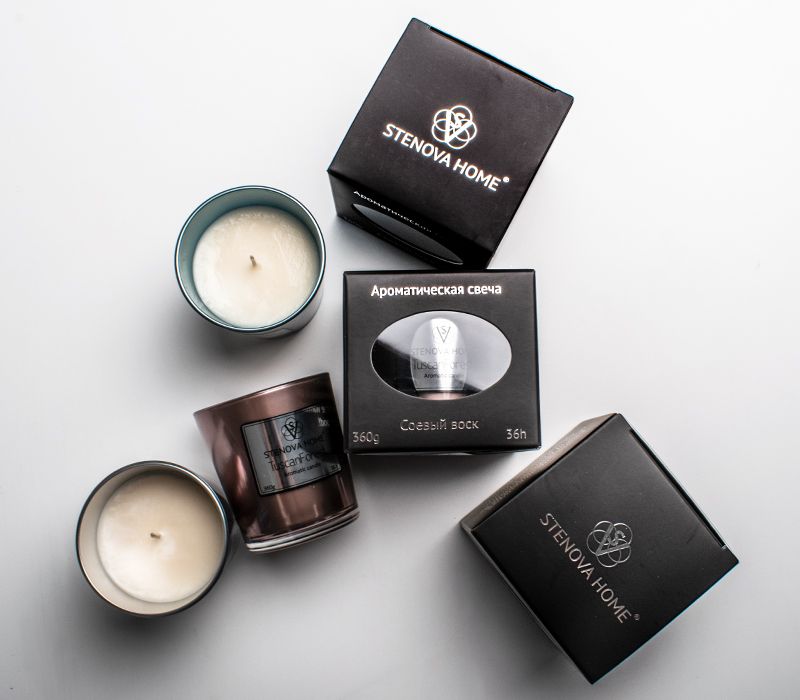 Victoria Stenova 811022 Ароматическая свеча White Flowers  - Вид №8